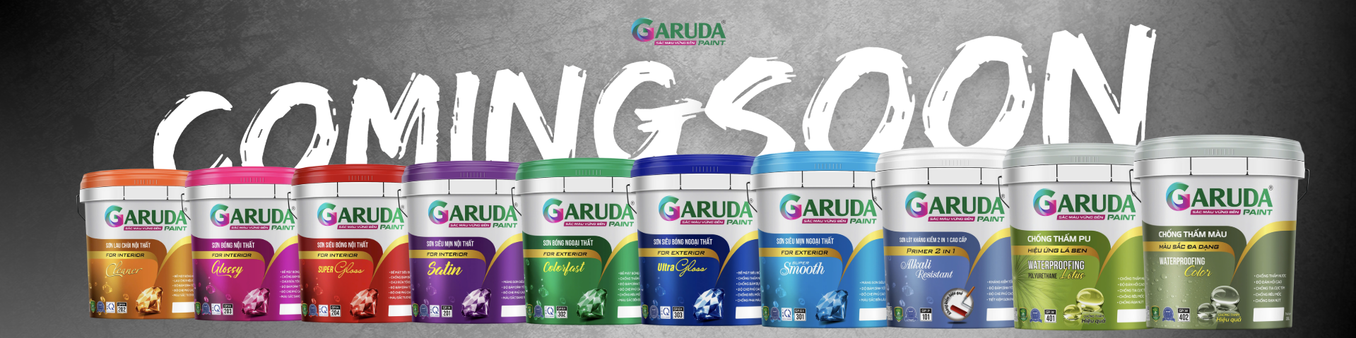 SẮP RA MẮT - SƠN GARUDA PAINT